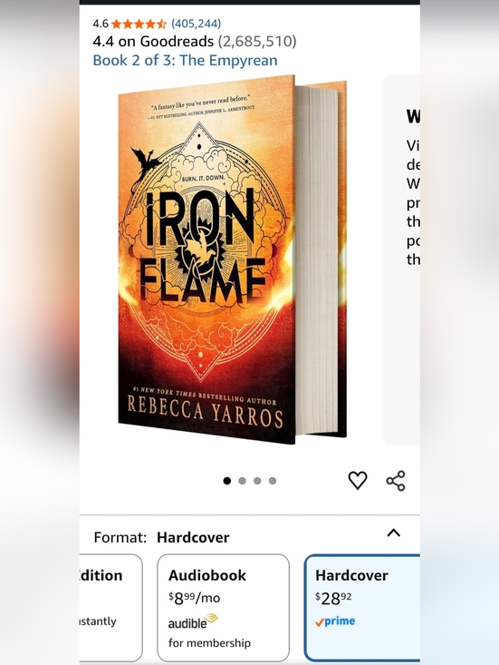 Rebecca Yarros The Empyrean series - Trilogy Books (hard Cover) - Picture 2 of 11